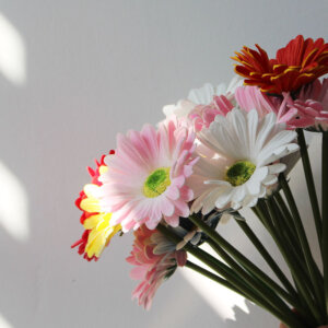 39cm Realistic Artificial Gerbera Daisy | Fake Gerbera Flowers for Wedding & Home Decor | Welcome to Request Samples