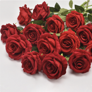 Silk Artificial Rose | Multiple Sizes | Various Head Sizes | Contact for Quote